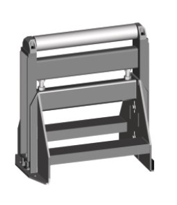 Rollenbock 600 mm, höhenverstellbar, Stützlast max. 700 kg