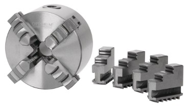 OPTIMUM Vierbacken-Drehfutter Guss Camlock, einzeln spannend Ø 315 mm Camlock DI