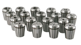 Spannzangen-Satz ER 25, Ø 1 - 16 mm