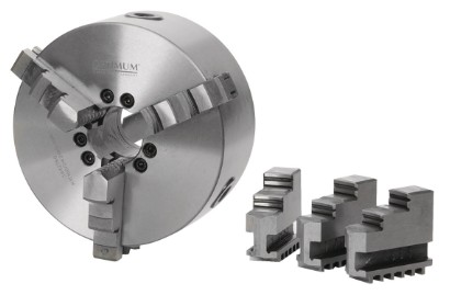 OPTIMUM Dreibackendrehfutter zentrisch spannend Ø 200 mm Camlock DIN ISO 702-2 N