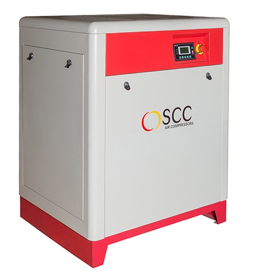 SCC-SMART-22-15 Ölgespritzter Schraubenkompressor mit Riemenantrieb