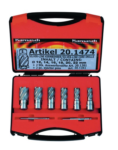 Kernbohrer-Set SILVER-LINE 25 Weldon Set
