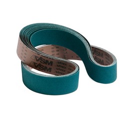 Gewebeschleifband-Set für Aluguss, Edelstahl 2000 x 75 mm