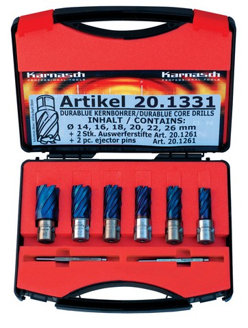 Kernbohrer-Set BLUE-LINE PRO 30 Weldon