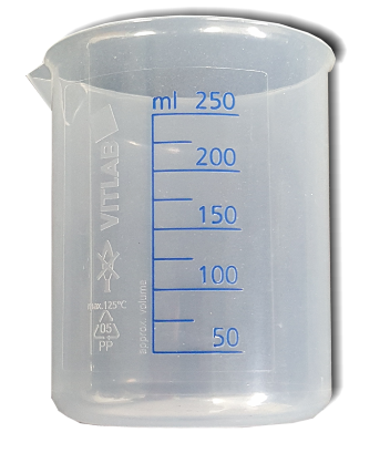 Messbecher, Kunststoff, 250 ml