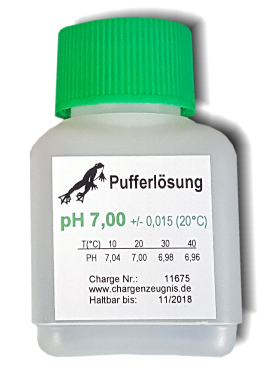 Pufferlösung pH 7, 50 ml, zur Justierung pH-Messgerät