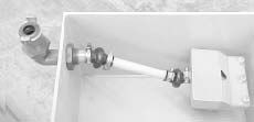 Flachschwimmer 120 mm breit aus PA mit Schnellverschluss