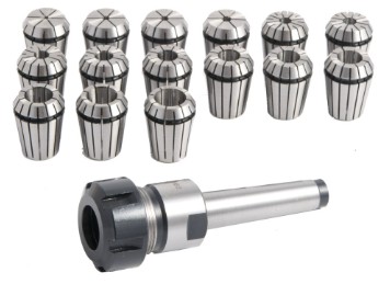 Spannzangenfutter-Satz MK 2/ ER 25 - M10