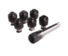 Gewindeschneidfutter mit Einsätzen MK 2; M3 - M12