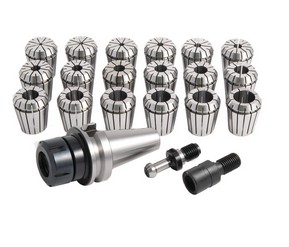 Spannzangenfutter-Satz ISO 40/ER32 - M16/BT40
