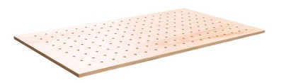 Lochrasterarbeitsplatte Buche-Multiplex, 1600 x 790 mm