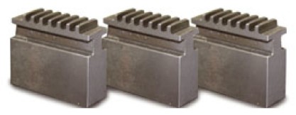 Blockbackensatz weich Für Vierbackendrehfutter ø 200 mm Camlock DIN ISO 702-2 Nr