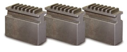 Blockbackensatz weich Für Dreibackendrehfutter Ø 315 mm Camlock DIN ISO 702-2 Nr