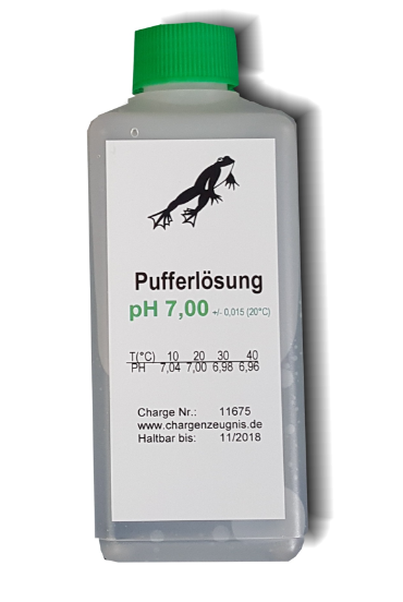 Pufferlösung pH 7, 250 ml, zur Justierung pH-Messgerät