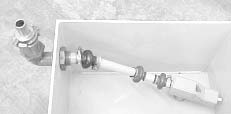 Flachschwimmer 35mm breit mit Schnellverschluss