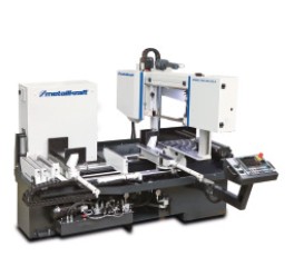 Vollautomatische Zwei-Säulen-Horizontal-Metallbandsäge HMBS 340 CNC-DG-X