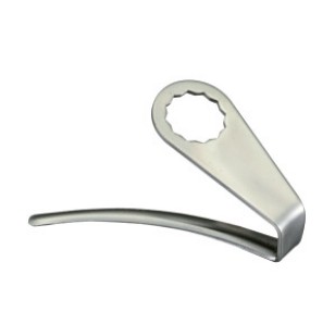 Klinge 90 mm U-Form gebogen