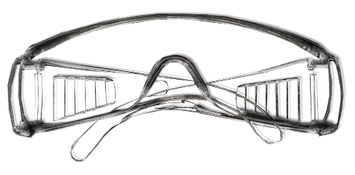 Schutzbrille Polykarbonat, Einheitsgröße
