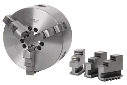 OPTIMUM Dreibackendrehfutter zentrisch spannend Ø 315 mm Camlock DIN ISO 702-2 N
