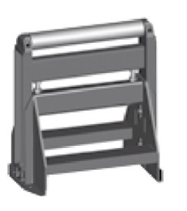 Rollenbock 520 mm, höhenverstellbar, Stützlast max. 700 kg