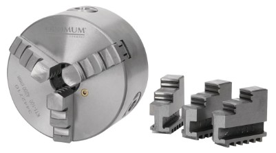 Dreibackendrehfutter Ø 80 mm zentrisch spannend