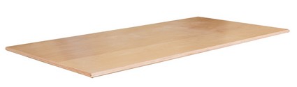 Arbeitsplatte Buche-Multiplex 1250 x 800 mm