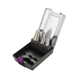 Blechschälbohrer-Satz HSS, 3-teilig, 3 - 30,5 mm